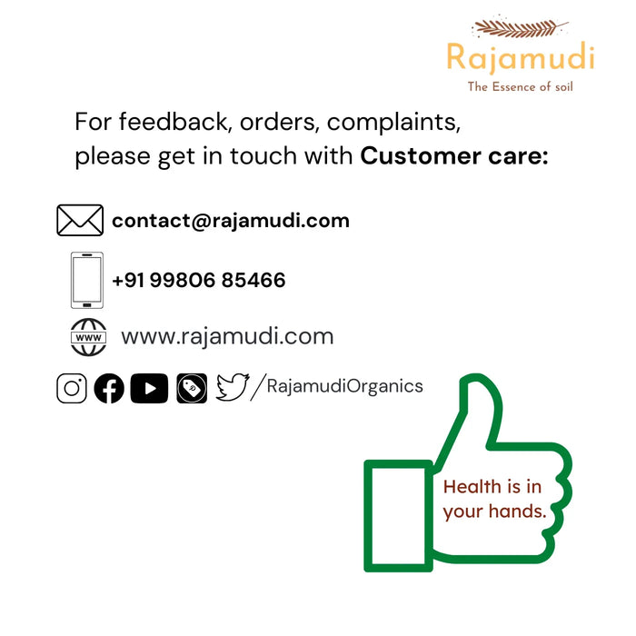 Organic Ground nuts | Rajamudi Organics