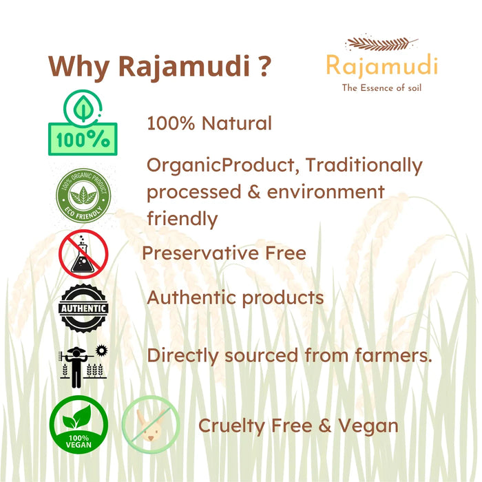 Organic Jowar - Sorghum - Rajamudi Millets